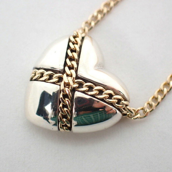 TIFFANY Silver Heart Necklace - Picture 7 of 11